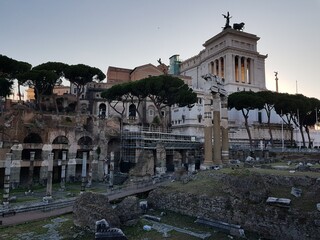 Fototapeta premium Roma Fori Imperiali