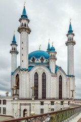 Fototapeta na wymiar Qolsarif Mosque, Kazan, Russia