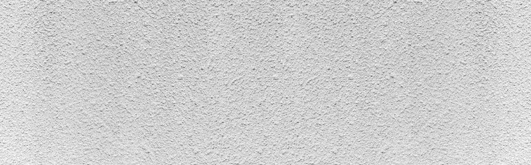 Panorama of White cement wall texture and seamless background