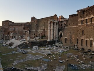 Fototapeta premium Roma Fori Imperiali