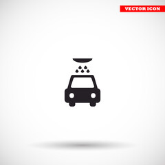 Car wash  vector icon , lorem ipsum Flat design