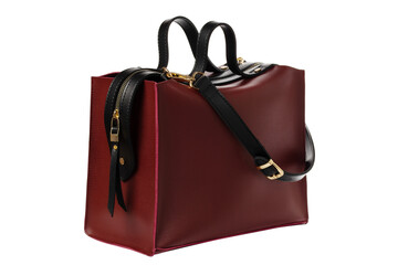 Design of a women bag with color combination of different details