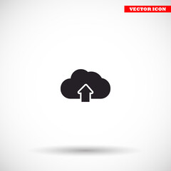 Downloading vector icon , lorem ipsum Flat design