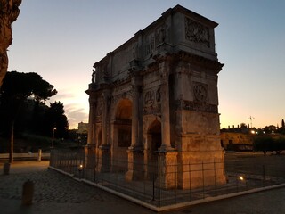Fototapeta na wymiar Roma Arco di Costantino