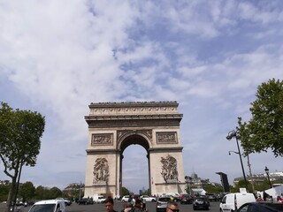 Fototapeta na wymiar フランス エトワール凱旋門 Arc de triomphe de l'Étoile