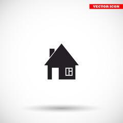 House vector icon , lorem ipsum Flat design