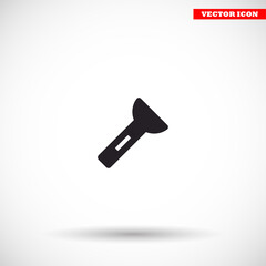 Flashlight  vector icon , lorem ipsum Flat design