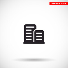 List  vector icon , lorem ipsum Flat design