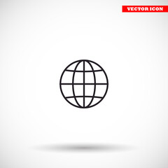 World Vector icon design 10 eps illustration