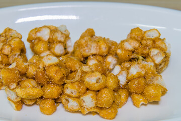 Crispy traditional Korean snack