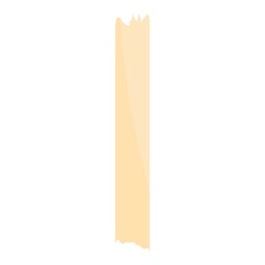 Paper scotch tape icon. Cartoon of paper scotch tape vector icon for web design isolated on white background