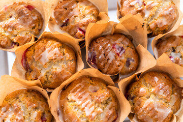 Cranberry muffins