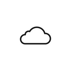 Cloud icon. Internet access symbol modern, simple, vector, icon for website design, mobile app, ui. Vector Illustration