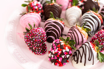 Chocolate dipped strawberries