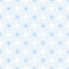 Abstract seamless flower pattern. Modern print.