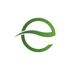 Logos of green Tree leaf ecology