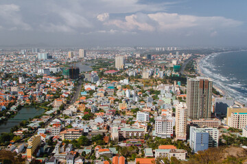 Panoramic view of Vung Tau, Southern Vietnam