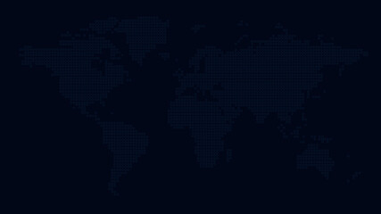 Fototapeta na wymiar Dotted world map line abstract. World map modern.Globe map.Vector Illustration
