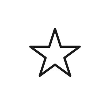 Star icon. Favorite symbol modern, simple, vector, icon for website design, mobile app, ui. Vector Illustration