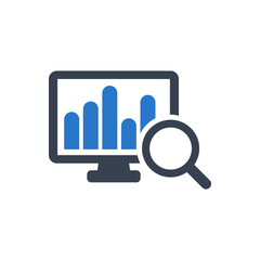 Computer analysis icon