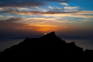 Canary Islands at Sunset