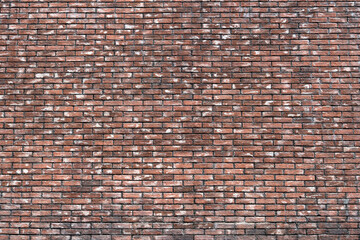 Background of old vintage brick wall texture, closeup