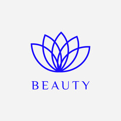 abstract flower logo