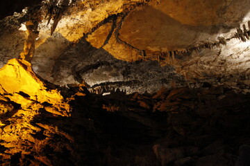 light in the cave