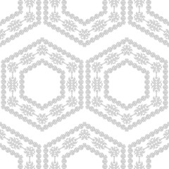 Fototapeta premium Paisley ornament. Seamless background. Design with manual hatching. Drawing. Ikat. Vector illustration for web design or print.