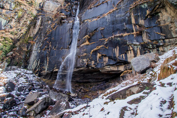 Various views of Jogini falls