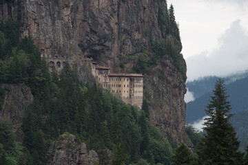 Fototapeta na wymiar Sumela Monastery; Trabzon, Turkey