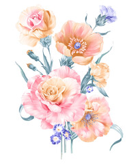  flowers illustration