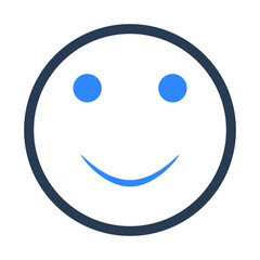 Smiling emoji icon