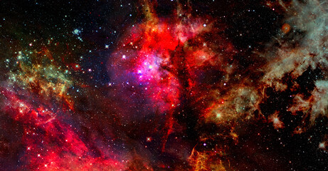Fototapeta na wymiar Outer space. Elements of this image furnished by NASA