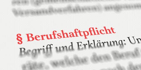 Berufshaftpflicht Versicherungssumme