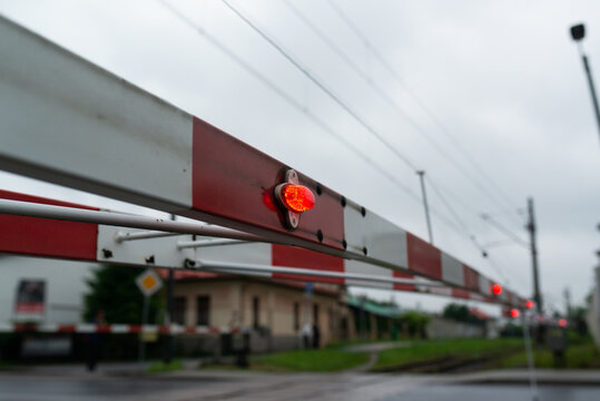 zapora kolejowa szlaban 