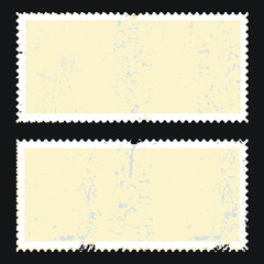 Fototapeta premium Postage stamps in grunge style. Set of textured postmarks . vector collection of vintage post marks.