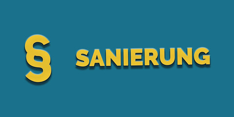 Sanierung