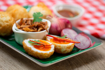 Thai food cultural concept 