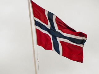 Waving Flag of Norway