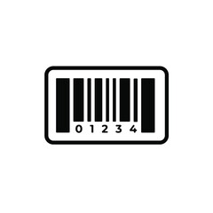 Barcode Icon Vector Logo Template 