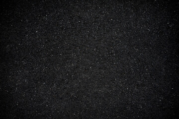 Black asphalt floor or road texture background.