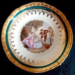 PLATO DE PORCELANA LIMOGES