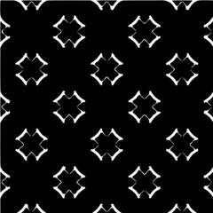 Kaleidoscope vector texture black and white eps pattern for your game or background