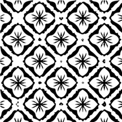 Kaleidoscope vector texture black and white eps pattern for your game or background