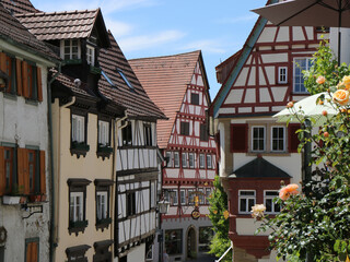 Bad Wimpfen, historic old town in Germany/Baden Württemberg with Staufen history