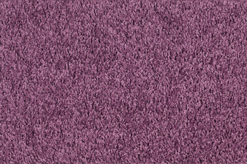 Top view of a lilac terry cloth