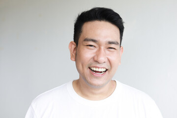 portrait of a happy smiling man