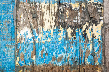 weathered wood planks