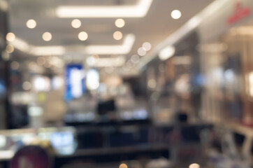 background of shopping mall